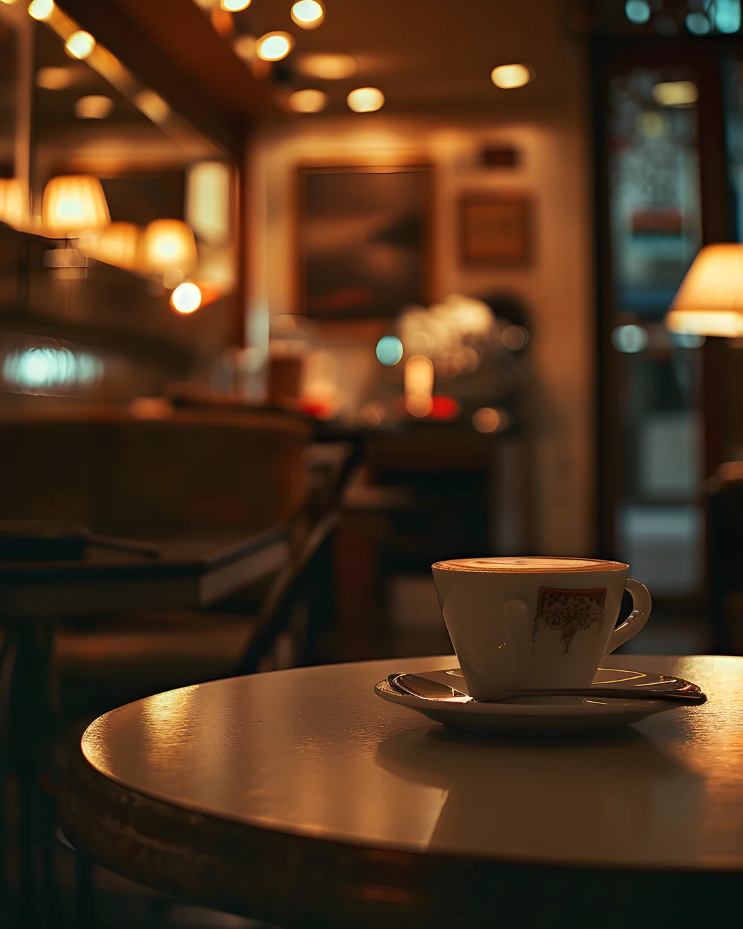 Taza de café de especialidad servida en Lumina Café en San Miguel de Tucumán, tostaría propia y pastelería artesanal